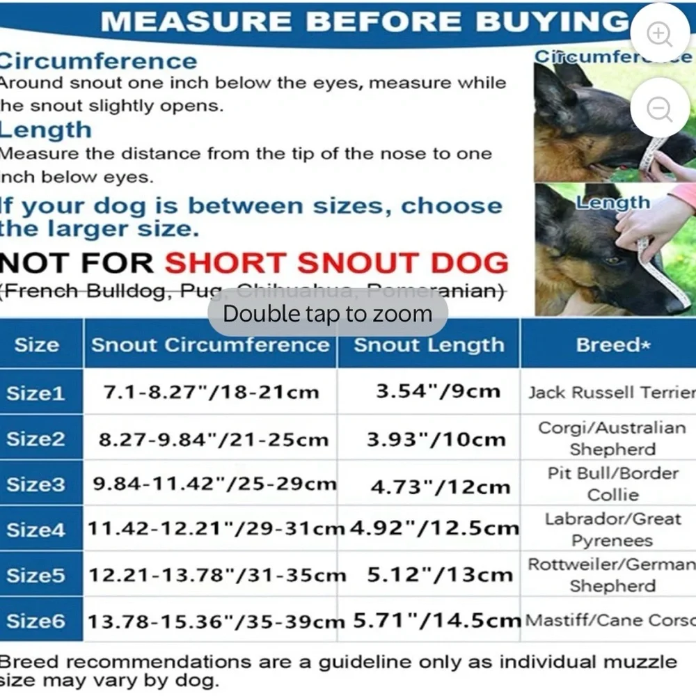 NIB Ameitech Soft Basket Dog Muzzle - Black - Size 4